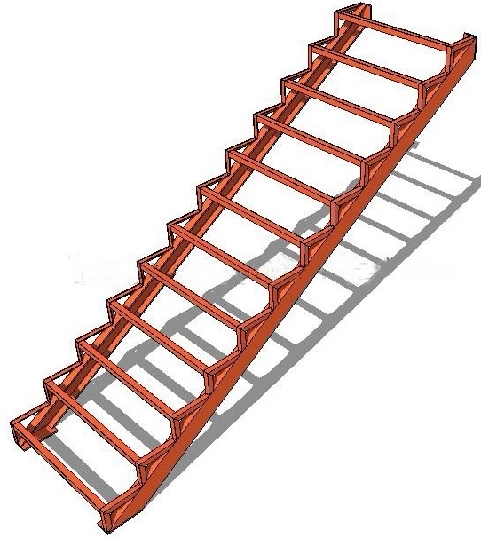 Купить Г-образные (угловые) лестницы от производителя в Раменском
